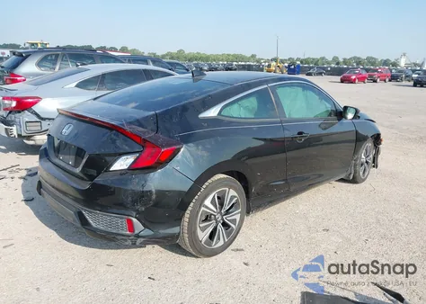 2017 Honda Civic Ex-L from USA, damaged, VIN 2HGFC3B7XHH359362